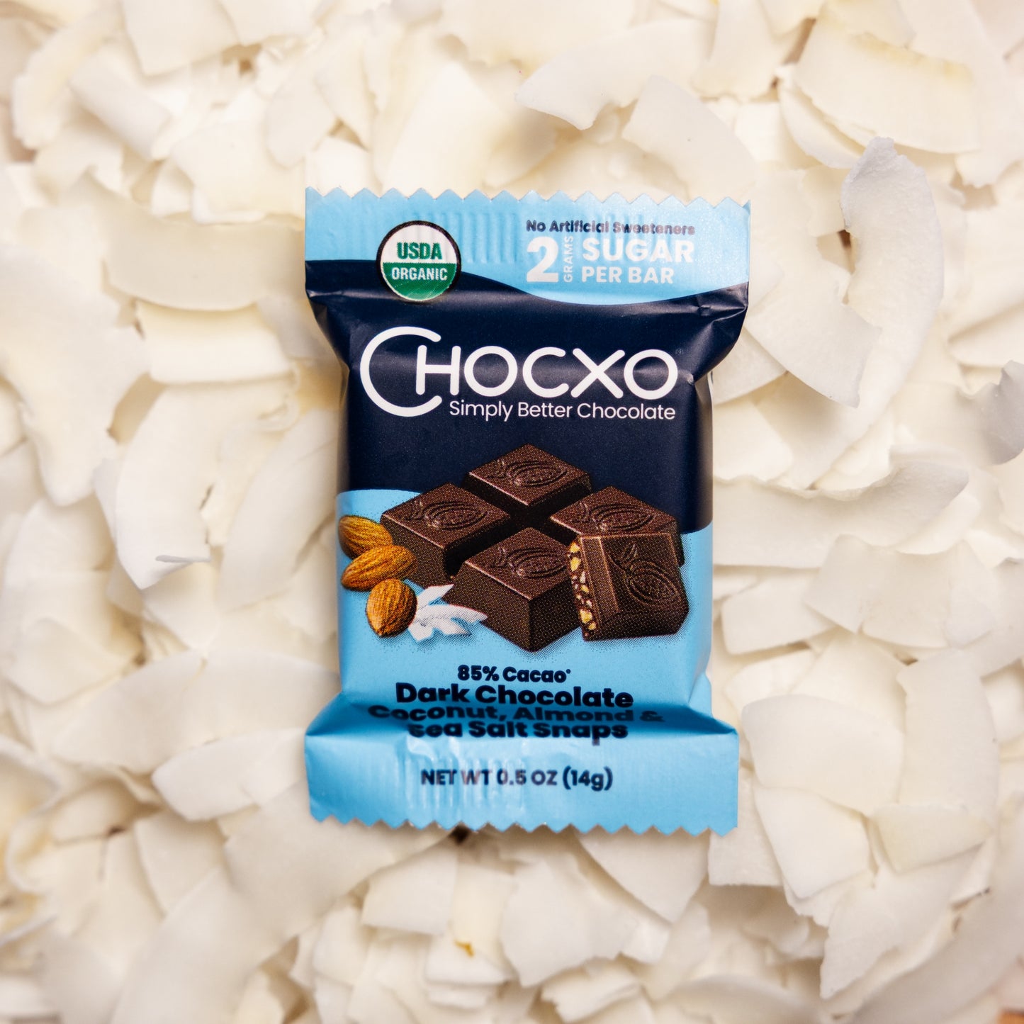 Coconut, Almond & Sea Salt Snaps