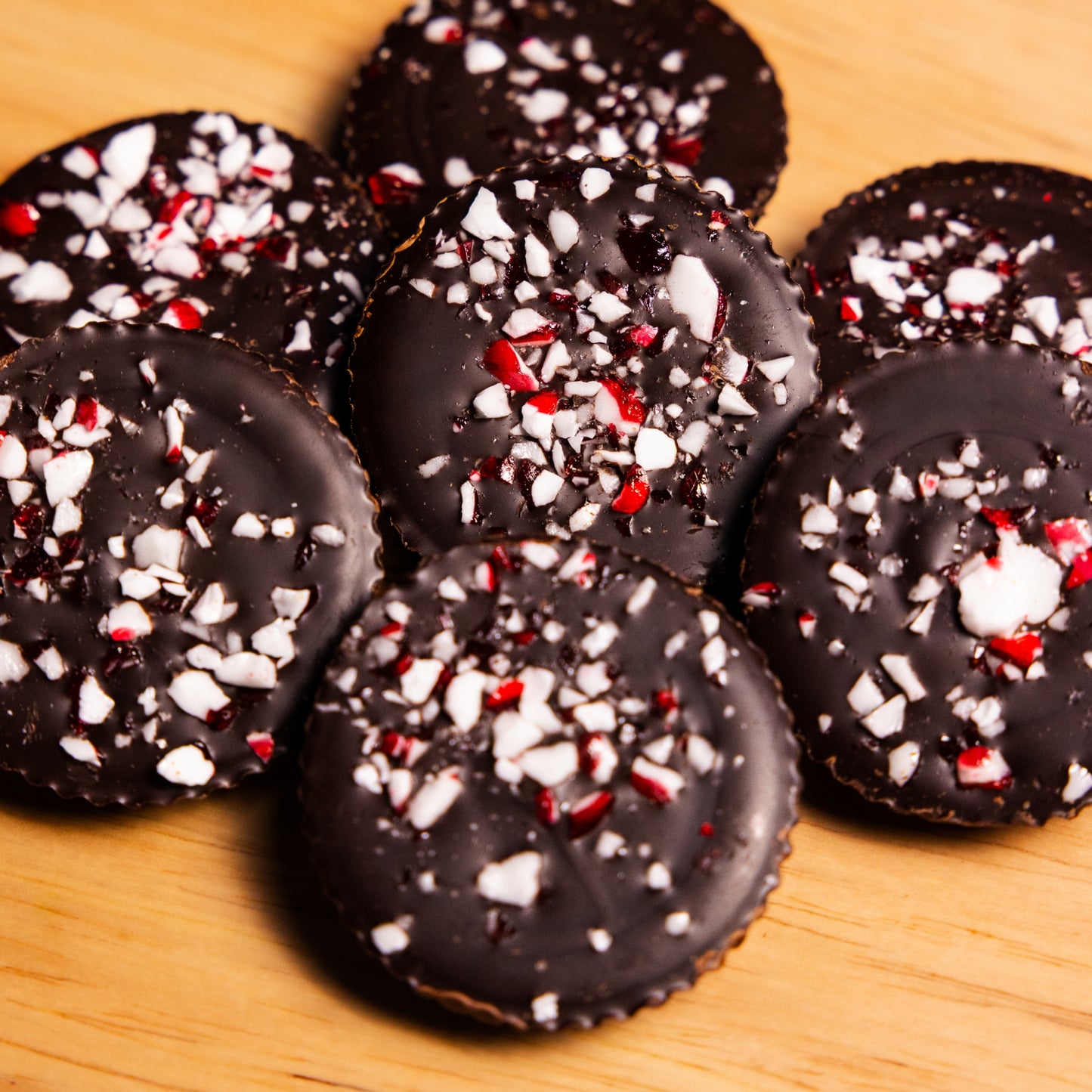 Dark Chocolate Peppermint Cups