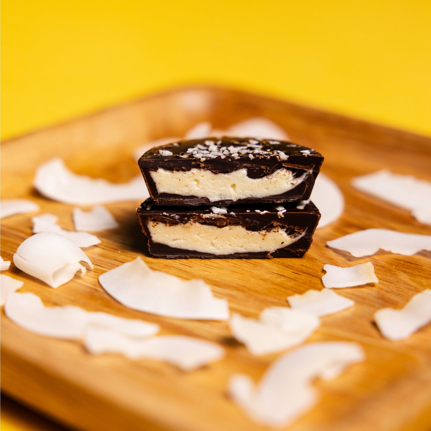 Dark Chocolate Coconut Cups