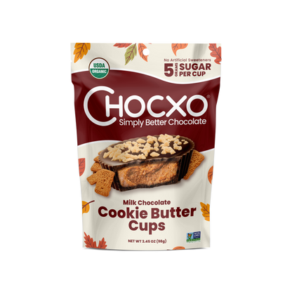 Milk Chocolate Cookie Butter Cups