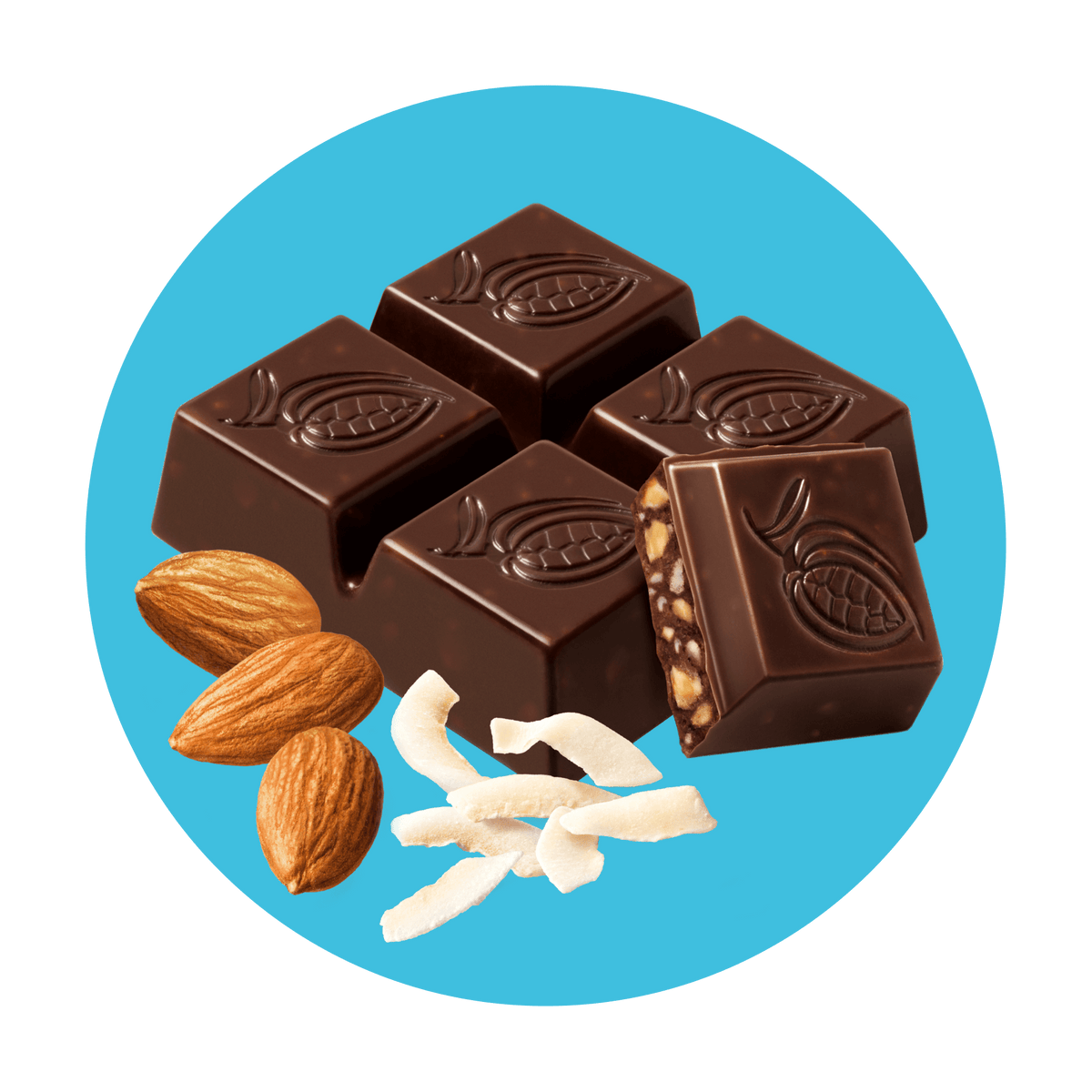 Sea Salt Almond Snaps | Chocxo Snacks